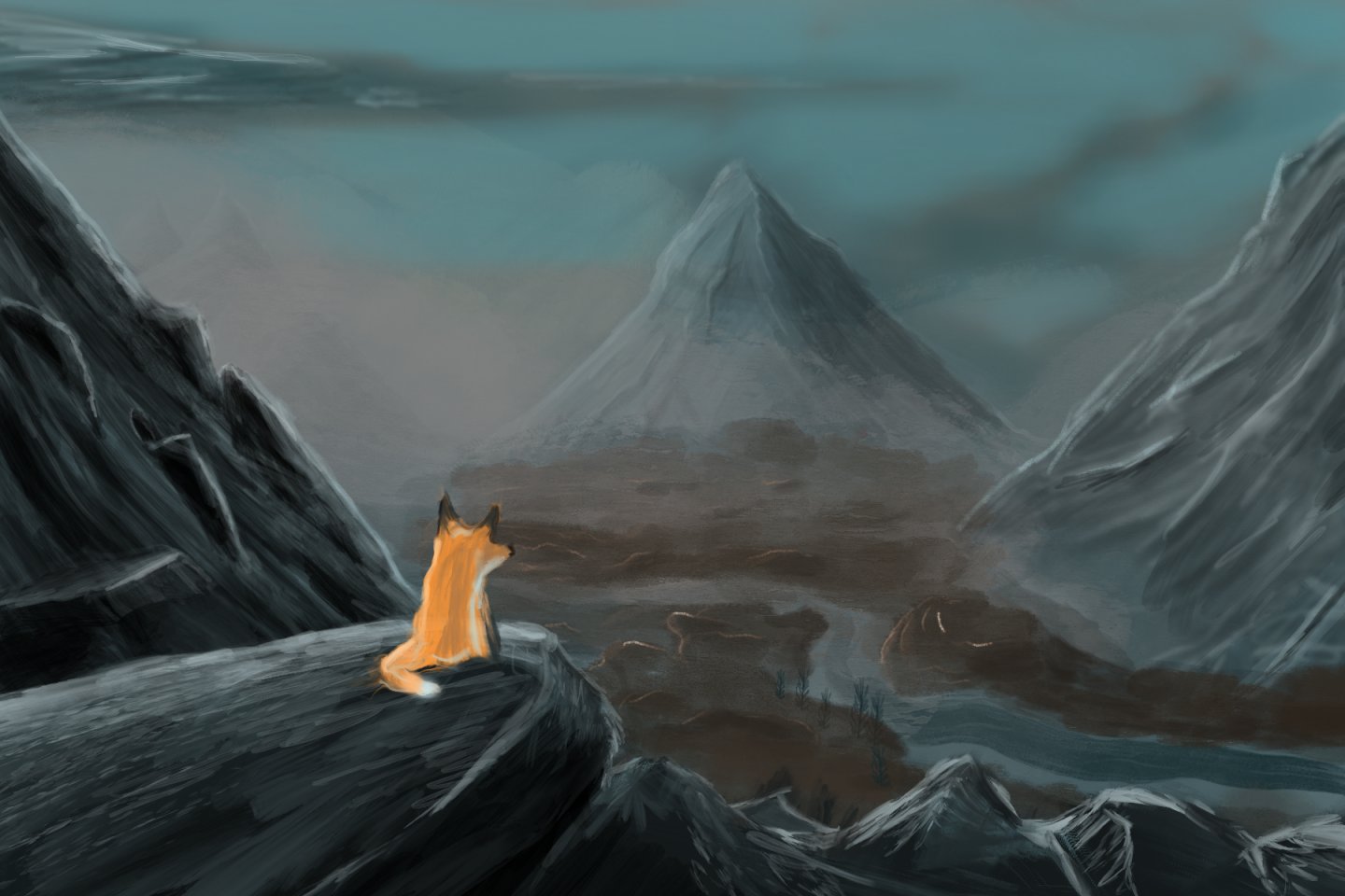 Mountain fox